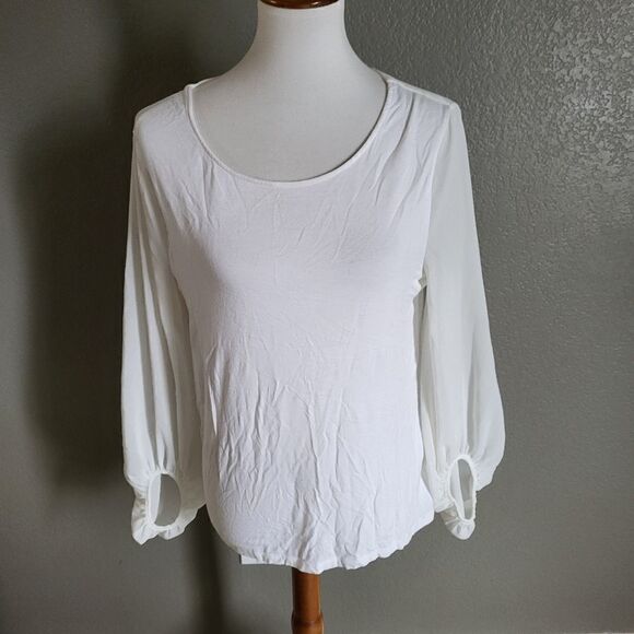 ROSE + OLIVE TOP  - Picture 1 of 4